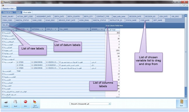 Pivot Tabel Reporting